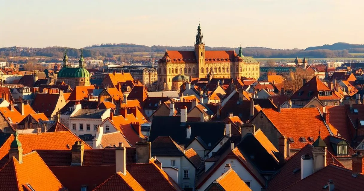 Blick über die Dächer der Nürnberger Altstadt – Wohnungsauflösung in allen Stadtteilen